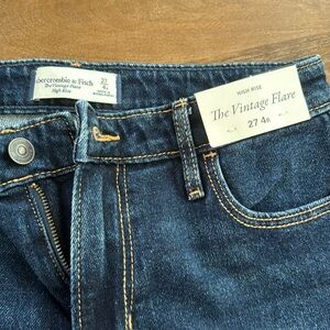 Abercrombie High Rise Vintage Flare